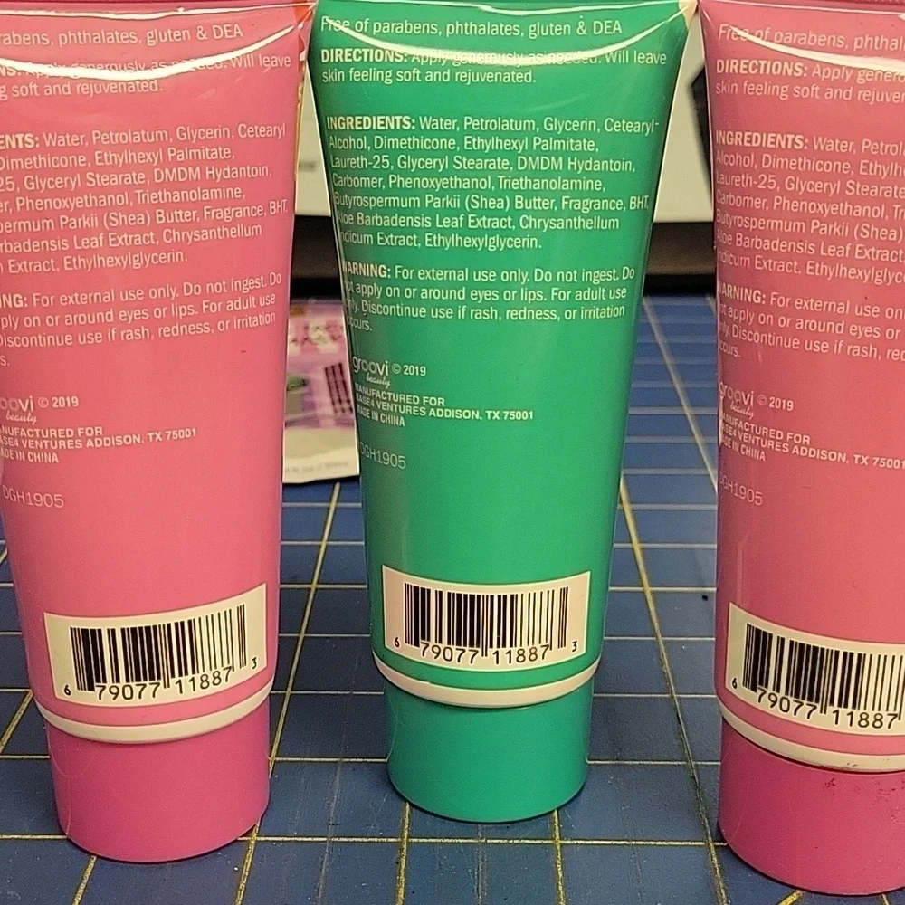 Bundle of 3 Marshmallow Mint & Fresh Baked Hand Lotion in 3oz Tube Each
